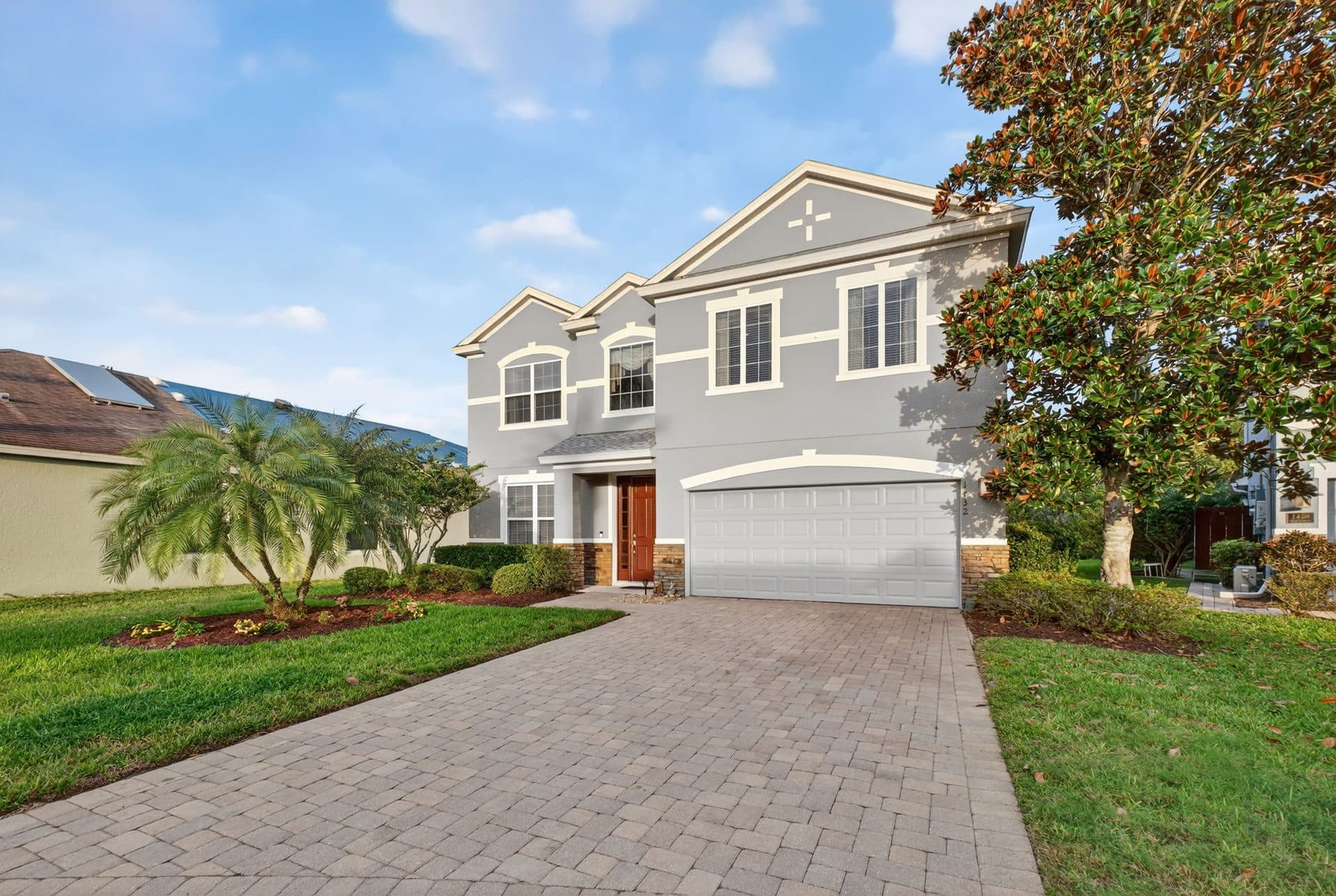 Front of 1432 Brookhaven Ct, a two-story home on a cul-de-sac